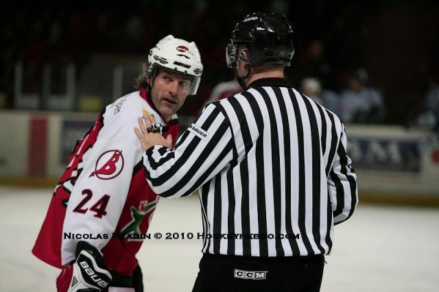 Photo hockey match Briançon  - Angers  le 16/01/2010