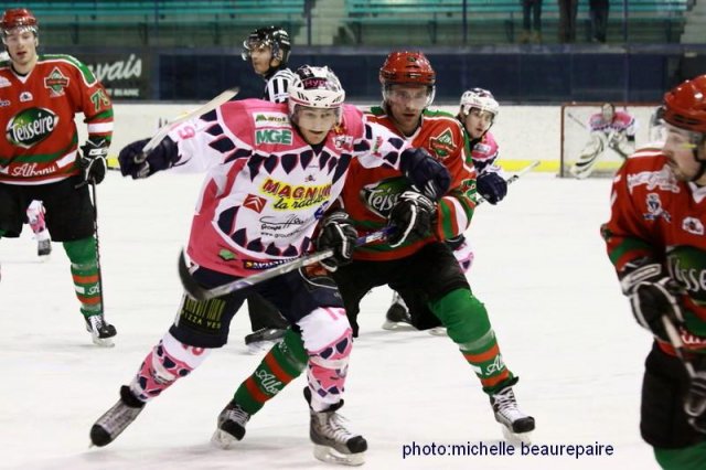 Photo hockey match Mont-Blanc - Epinal  le 16/01/2010
