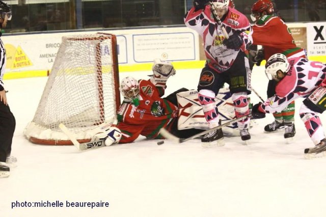 Photo hockey match Mont-Blanc - Epinal  le 16/01/2010