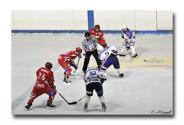 Photo hockey match Valence - Avignon le 16/01/2010