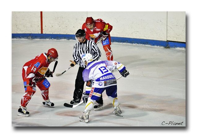 Photo hockey match Valence - Avignon le 16/01/2010