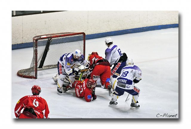 Photo hockey match Valence - Avignon le 16/01/2010