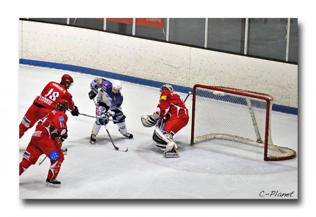 Photo hockey match Valence - Avignon le 16/01/2010