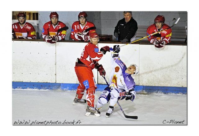 Photo hockey match Valence - Avignon le 16/01/2010