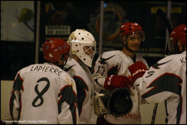 Photo hockey match Amnéville - Cergy-Pontoise le 16/01/2010