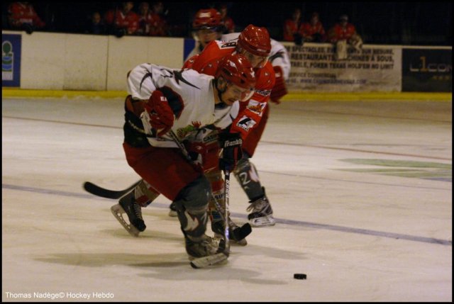 Photo hockey match Amnéville - Cergy-Pontoise le 16/01/2010