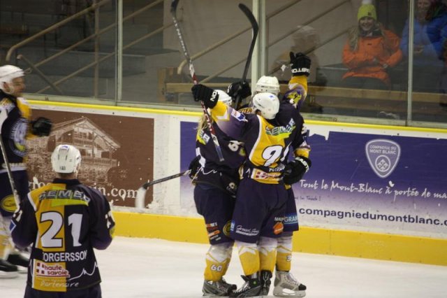 Photo hockey match Chamonix  - Gap  le 16/01/2010