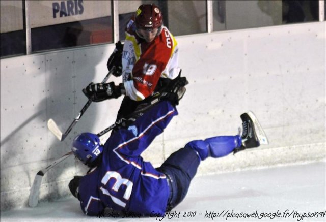 Photo hockey match Paris (FV) - Meudon le 16/01/2010