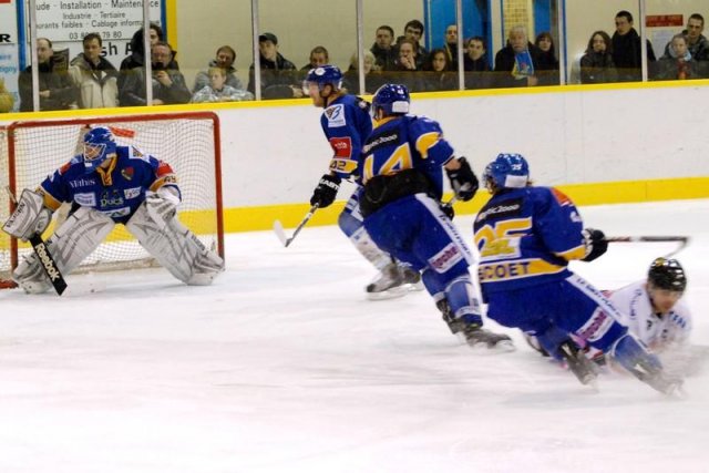 Photo hockey match Dijon  - Amiens  le 16/01/2010