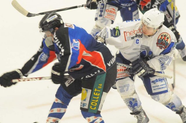 Photo hockey match Caen  - Reims le 23/01/2010