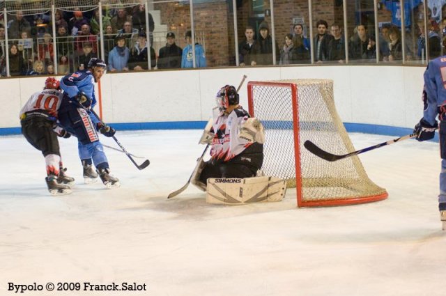 Photo hockey match Angers  - Neuilly/Marne le 23/01/2010