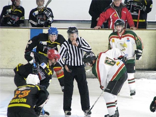 Photo hockey match Besançon - Font Romeu le 24/01/2010