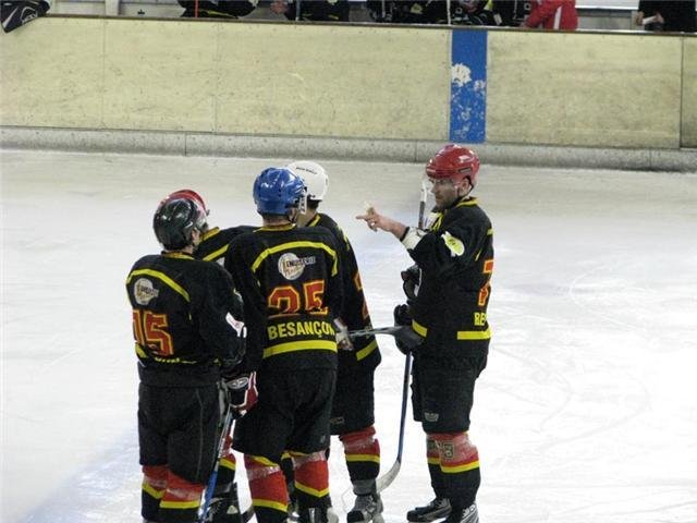 Photo hockey match Besançon - Font Romeu le 24/01/2010
