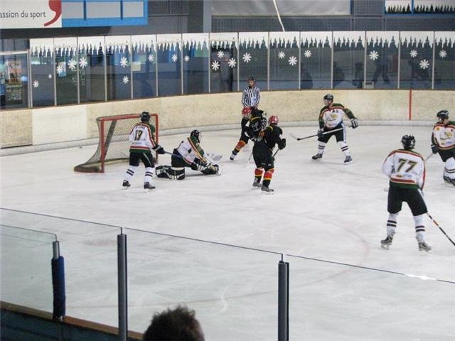 Photo hockey match Besançon - Font Romeu le 24/01/2010