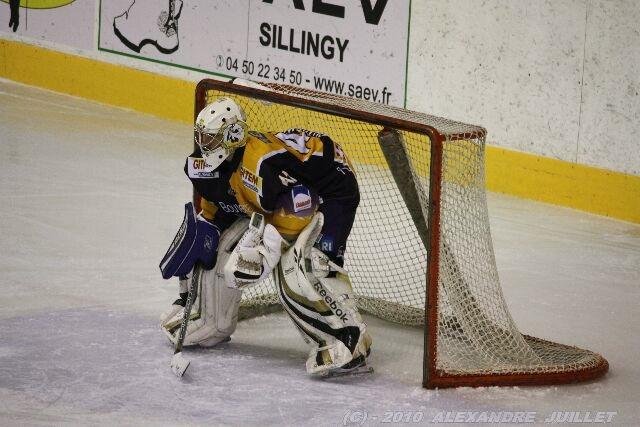 Photo hockey match Chamonix  - Strasbourg  le 23/01/2010