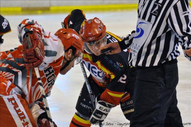 Photo hockey match Meudon - Anglet le 23/01/2010