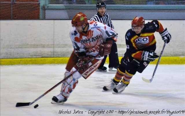 Photo hockey match Meudon - Anglet le 23/01/2010