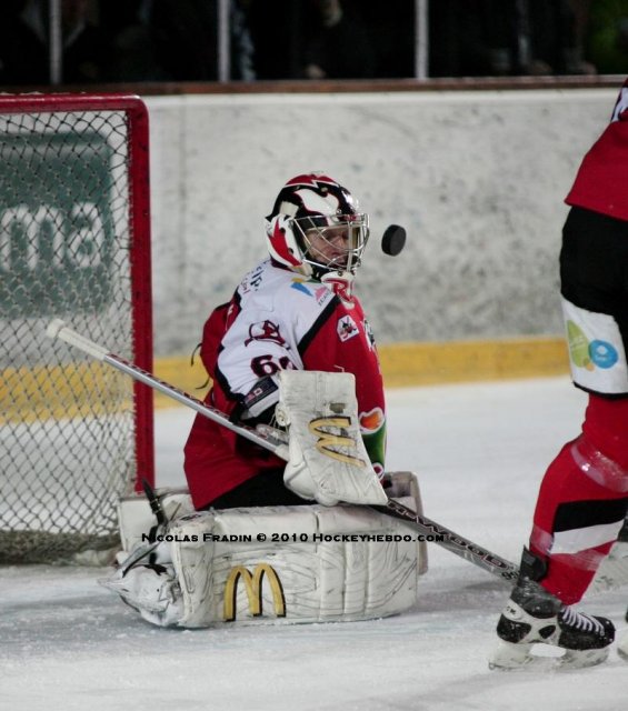 Photo hockey match Briançon  - Rouen le 29/01/2010