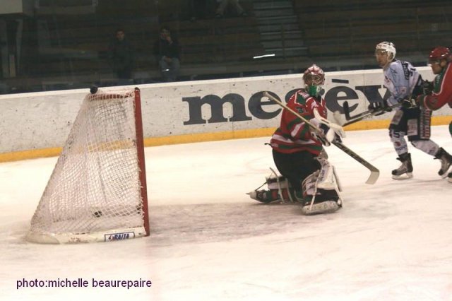 Photo hockey match Mont-Blanc - Angers  le 29/01/2010
