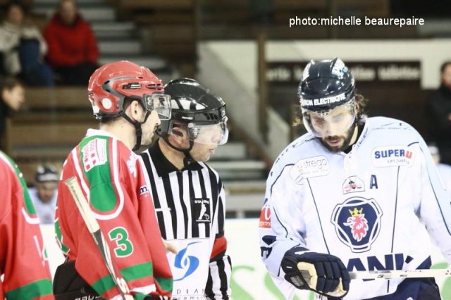 Photo hockey match Mont-Blanc - Angers  le 29/01/2010