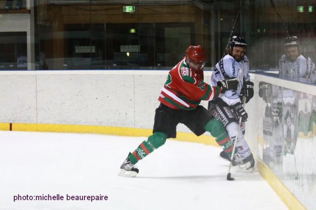 Photo hockey match Mont-Blanc - Angers  le 29/01/2010