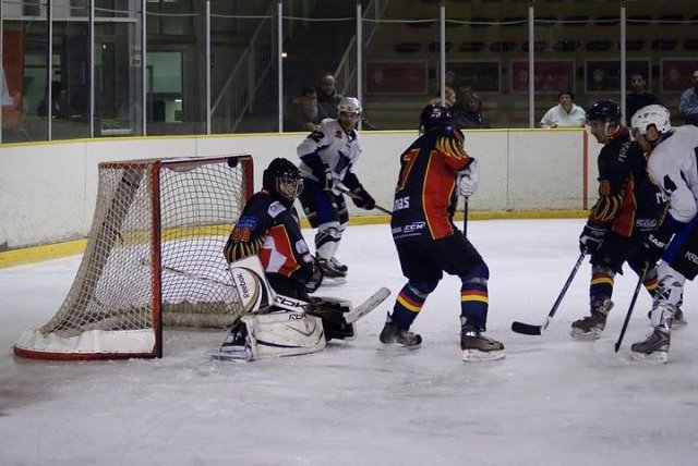 Photo hockey match Nice - Garges-lès-Gonesse le 30/01/2010