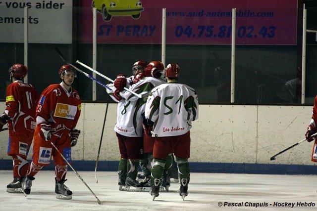 Photo hockey match Valence - Cergy-Pontoise le 30/01/2010