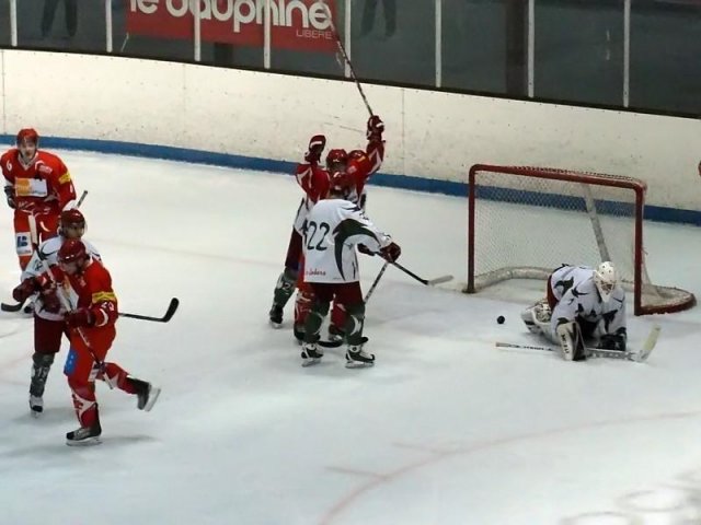 Photo hockey match Valence - Cergy-Pontoise le 30/01/2010
