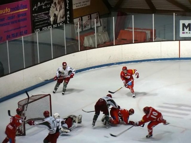 Photo hockey match Valence - Cergy-Pontoise le 30/01/2010