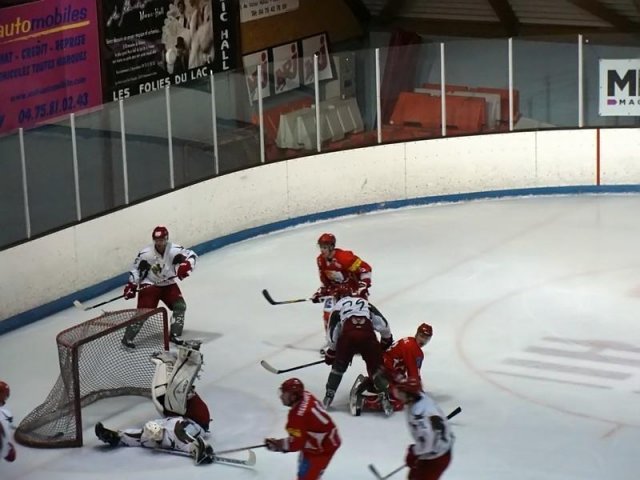 Photo hockey match Valence - Cergy-Pontoise le 30/01/2010