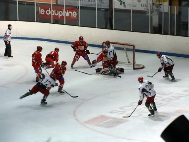 Photo hockey match Valence - Cergy-Pontoise le 30/01/2010