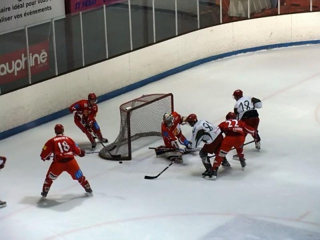 Photo hockey match Valence - Cergy-Pontoise le 30/01/2010