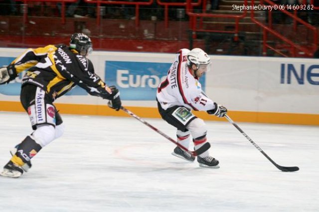 Photo hockey match Rouen - Briançon  le 31/01/2010
