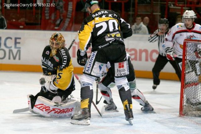 Photo hockey match Rouen - Briançon  le 31/01/2010