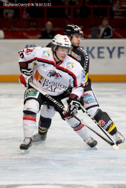 Photo hockey match Rouen - Briançon  le 31/01/2010