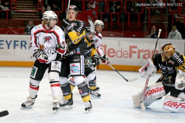 Photo hockey match Rouen - Briançon  le 31/01/2010