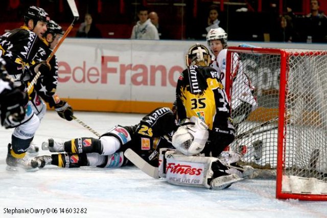 Photo hockey match Rouen - Briançon  le 31/01/2010