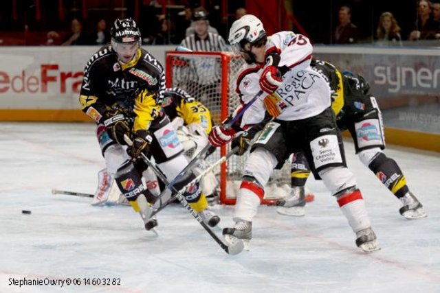Photo hockey match Rouen - Briançon  le 31/01/2010