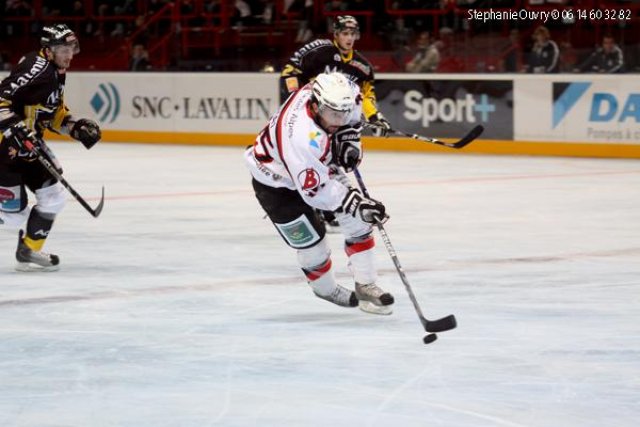Photo hockey match Rouen - Briançon  le 31/01/2010