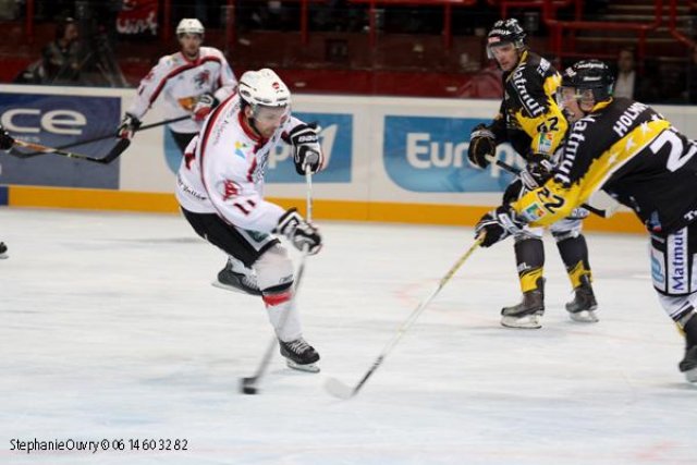 Photo hockey match Rouen - Briançon  le 31/01/2010