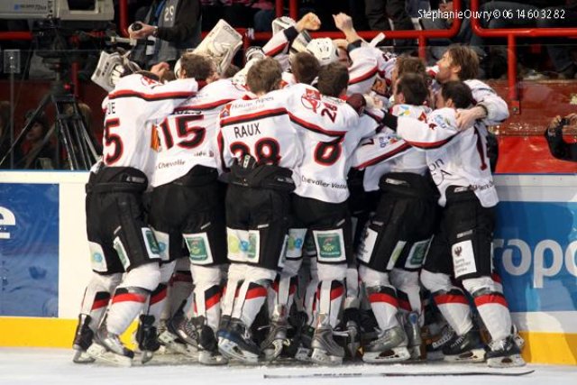 Photo hockey match Rouen - Briançon  le 31/01/2010