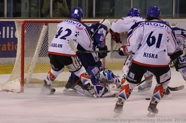 Photo hockey match Montpellier  - Brest  le 30/01/2010