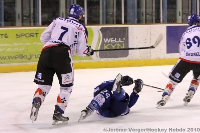 Photo hockey match Montpellier  - Brest  le 30/01/2010