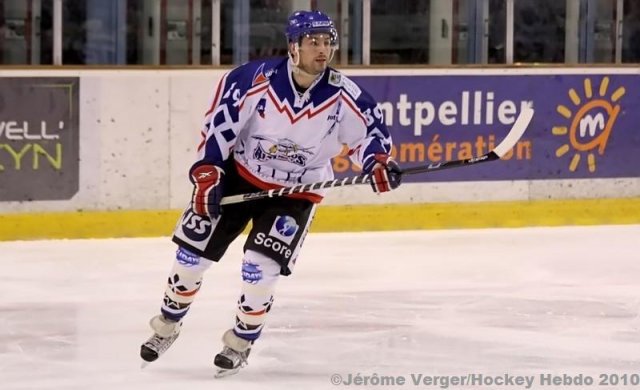 Photo hockey match Montpellier  - Brest  le 30/01/2010