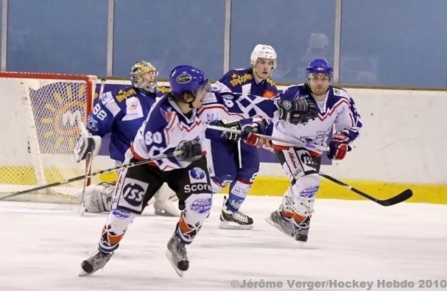 Photo hockey match Montpellier  - Brest  le 30/01/2010