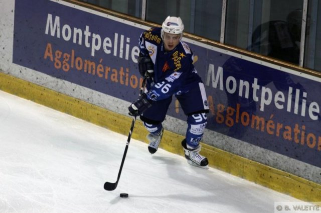 Photo hockey match Montpellier  - Brest  le 30/01/2010