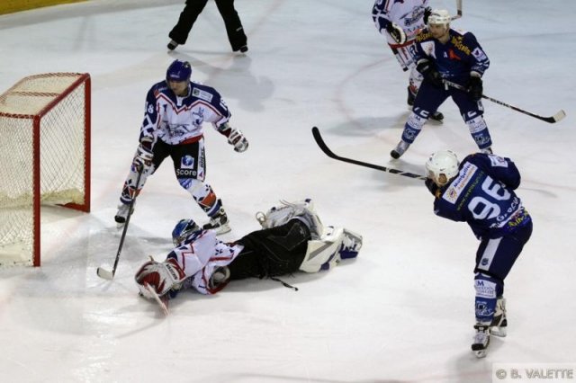 Photo hockey match Montpellier  - Brest  le 30/01/2010