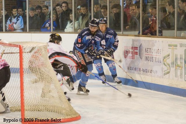 Photo hockey match Angers  - Amiens  le 02/02/2010