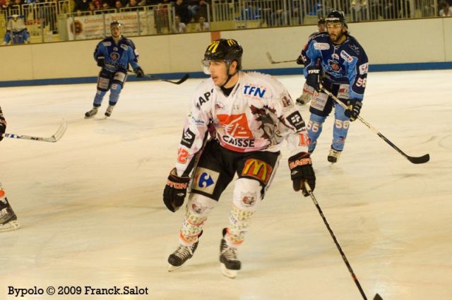 Photo hockey match Angers  - Amiens  le 02/02/2010