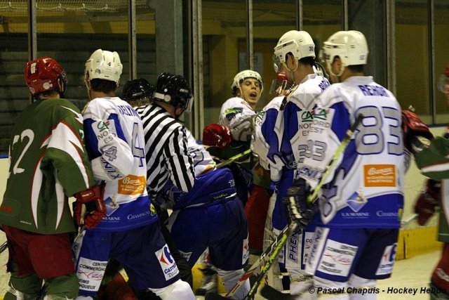 Photo hockey match Cergy-Pontoise - Reims* le 06/02/2010